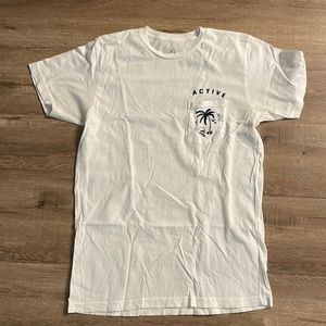 White Active T shirt